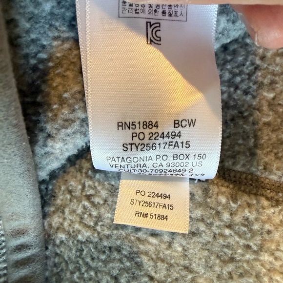 Patagonia Women's Better Sweater® 1/4-Zip Fleece Birch White - Medium - Picture 5 of 5